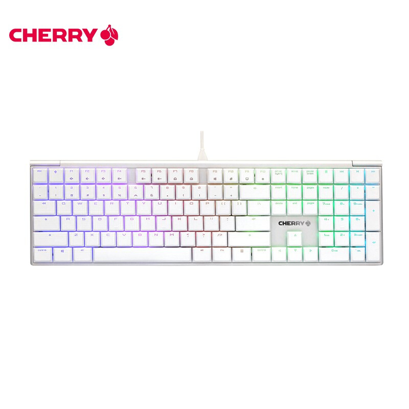 樱桃(cherry)g80-25000lyaeu-1mx-board10.0 rgb机械键盘有线