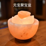 Соленый свет Цветок Гималайский S -класс -хрустальная соль соль фен Шуи Фортуна Cai Cai Lanter светильники пирамида