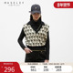 新款 Maseley 玛塞莉冬季 时髦艺术感流行减龄两件套上衣女