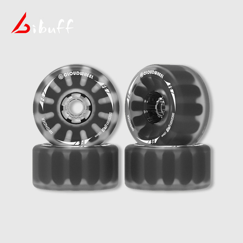 BIBUFF云轮120mm电动滑板轮子Discovery轮毂电机胎皮公路减震轮
