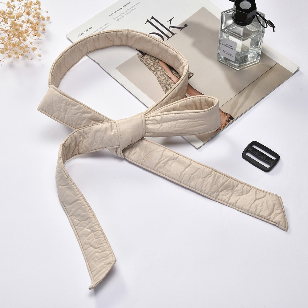 羽绒服腰带配饰装饰百搭