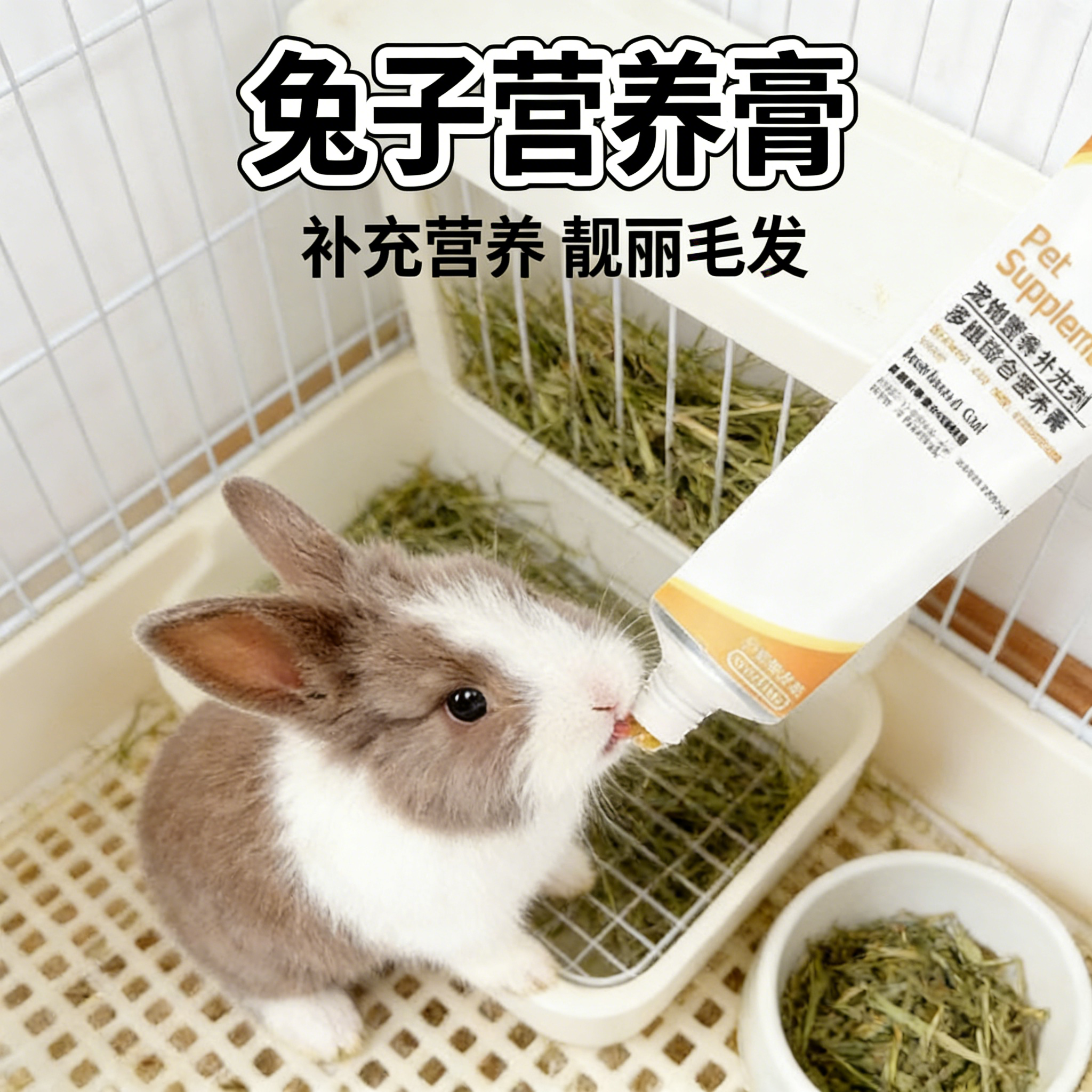 兔子营养膏侏儒专用美毛亮毛调理肠胃补充维生素温和宠物保健用品,宠物/宠物食品及用品,兔兔保健品,淘宝优惠券,粉丝福利购,淘宝优惠卷