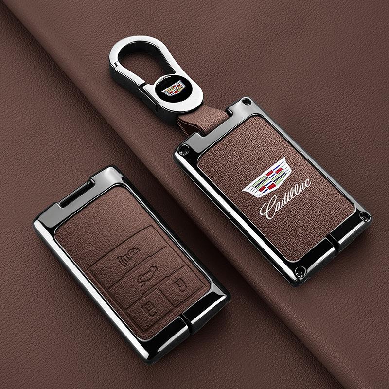 适用凯迪拉克xtssrxslsctsats 凯雷德钥匙套车智能遥控钥匙包壳包