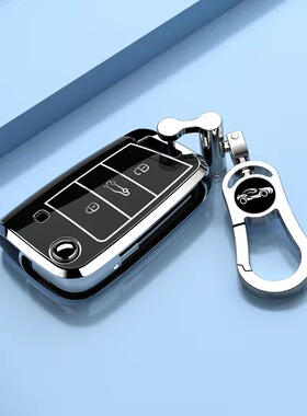 适用24款大众朗逸钥匙套23款朗逸新锐1.5L五百万车专用遥控包壳扣