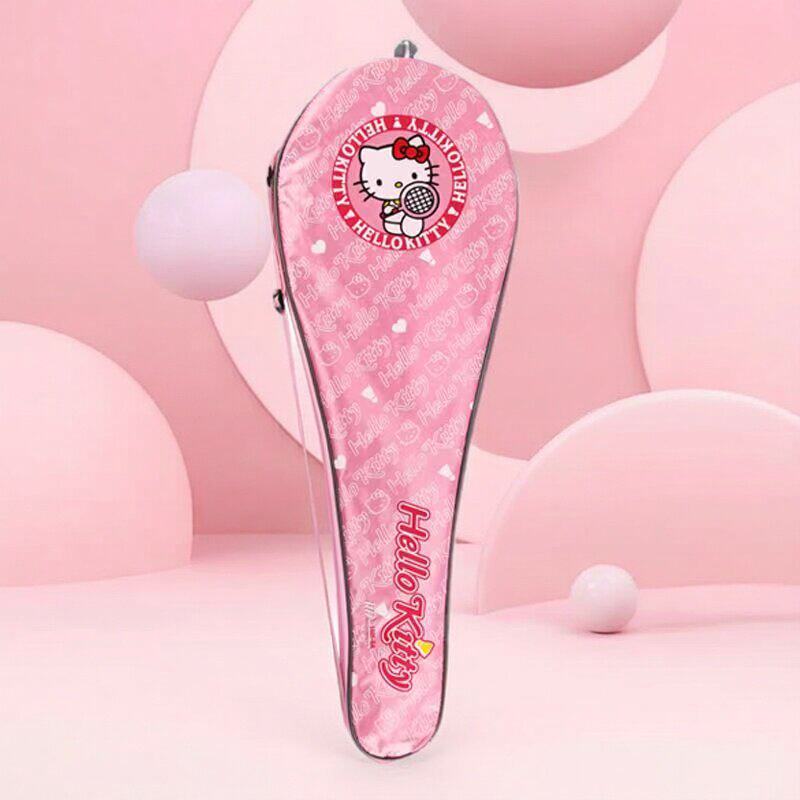 凯蒂猫Hello kitty羽毛球拍单肩拍套包羽毛球拍保护套球拍收纳袋