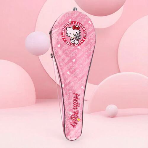 凯蒂猫Hello kitty羽毛球拍单肩拍套包羽毛球拍保护套球拍收纳袋