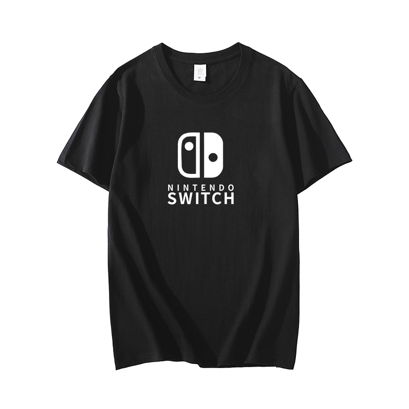 任天堂游戏周边T恤塞尔达传说林克switch同款红短袖纯棉衣服夏季