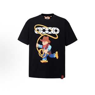 T恤 马年可爱牛仔发泡宝石短袖 GOODBRAND 男女同款 官方正品