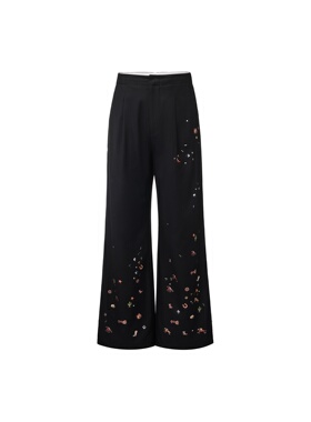 【官方正品】GOODBRAND 马年元素烫钻轻奢休闲裤 男女同款