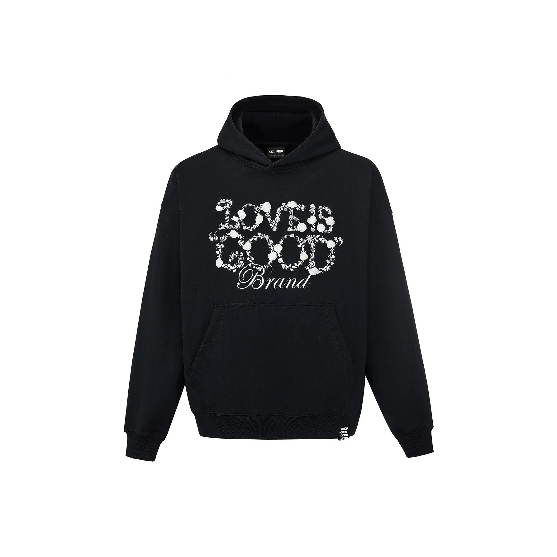 【官方正品】GOODBRAND 25FW 花香鸟语轻奢时尚连帽卫衣 男女同款