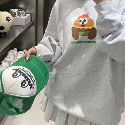 VANDYTHEPINK卡通小汉堡男女卫衣