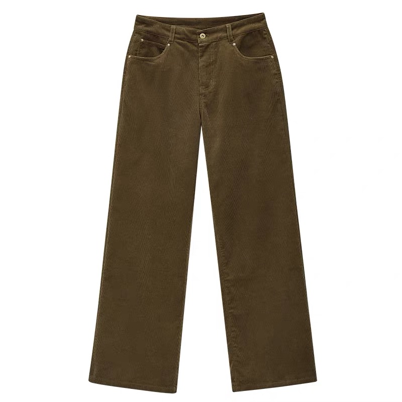 EpidePrefab灯芯绒休闲长裤