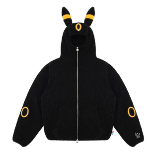 【官方正品】Vandythepink × Pokemon 宝可梦联名摇粒绒拉链卫衣