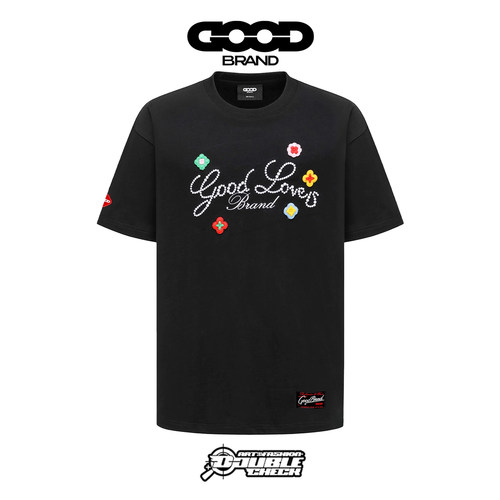 GOODBRAND立体刺绣短袖