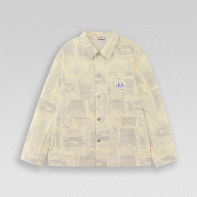 VANDYTHEPINK满印Logo情侣夹克