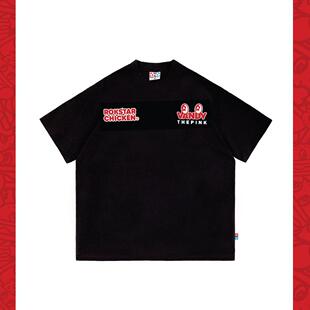 【展会限定】VandyThePink x Rokstar Chicken 纽约炸鸡联名短袖