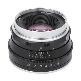 契卡镜头25mmF1.8半画幅索E尼Z康富X士佳eos能松M43卡口下