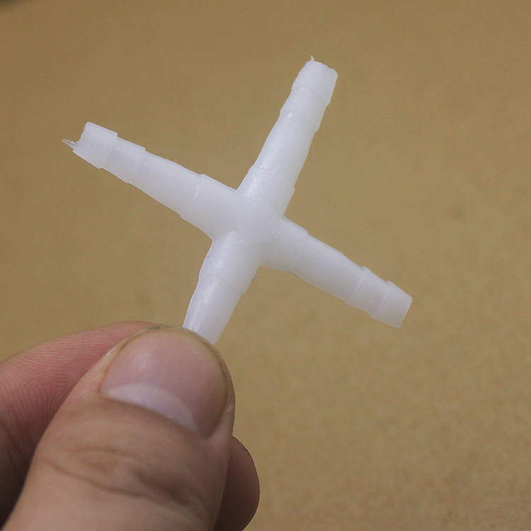 两通L通三通四通多通接头气泵配件内4mmd外6mm-8mm通用