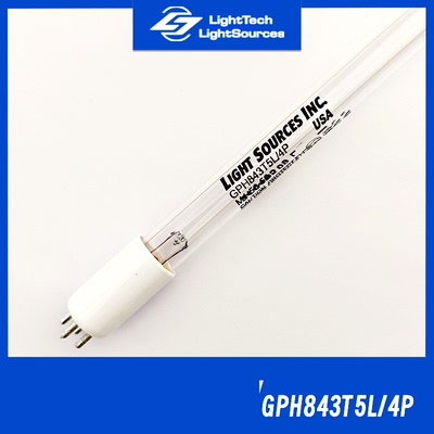 LightSources紫外线GPH843T5L/4P杀菌UV灯美国莱索思光源