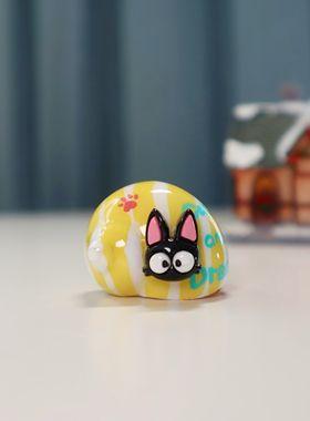 寄居蟹替换壳DIY手绘定制天然螺壳材料创意精致淡水观赏蟹专用品