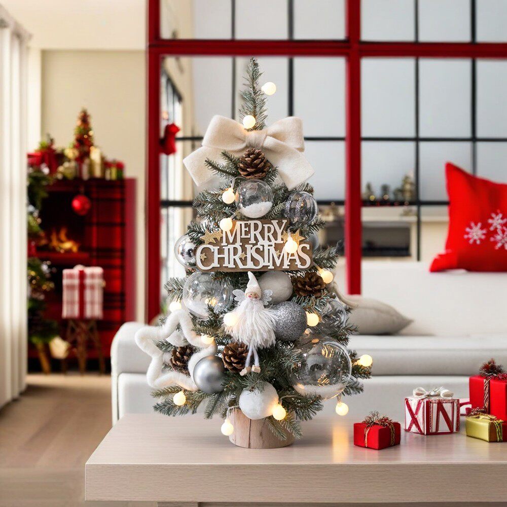 2025新款圣诞树摆件圣诞节装饰品