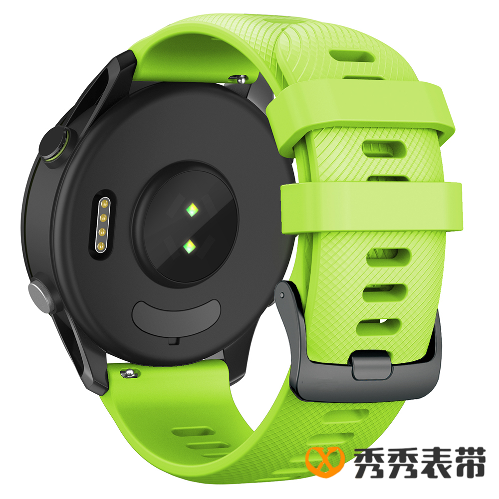 22mm硅胶表带佳明表带适用佳明