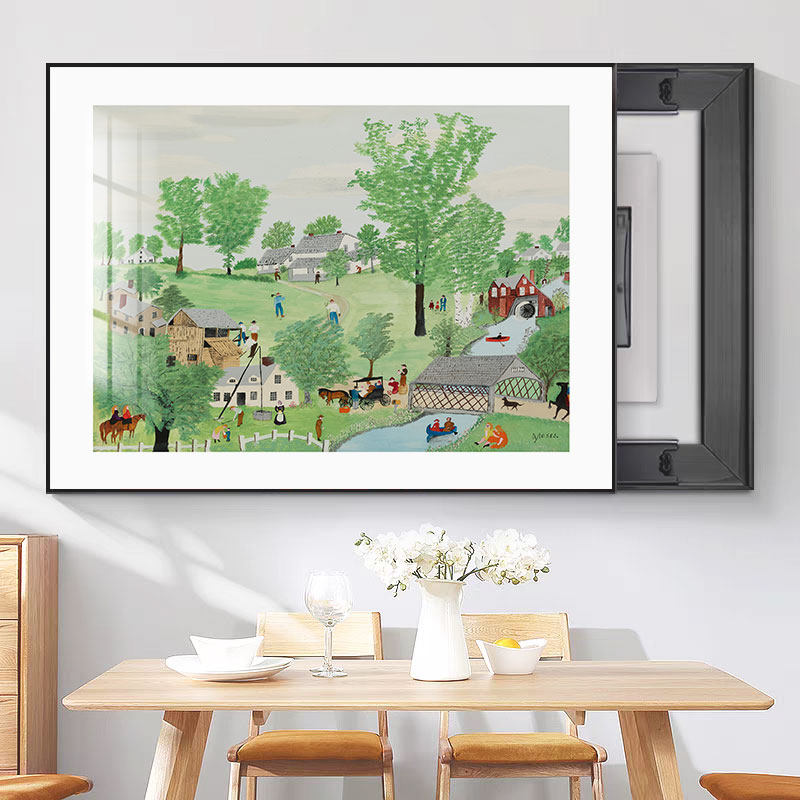画不凡摩西奶奶田园风格装饰画