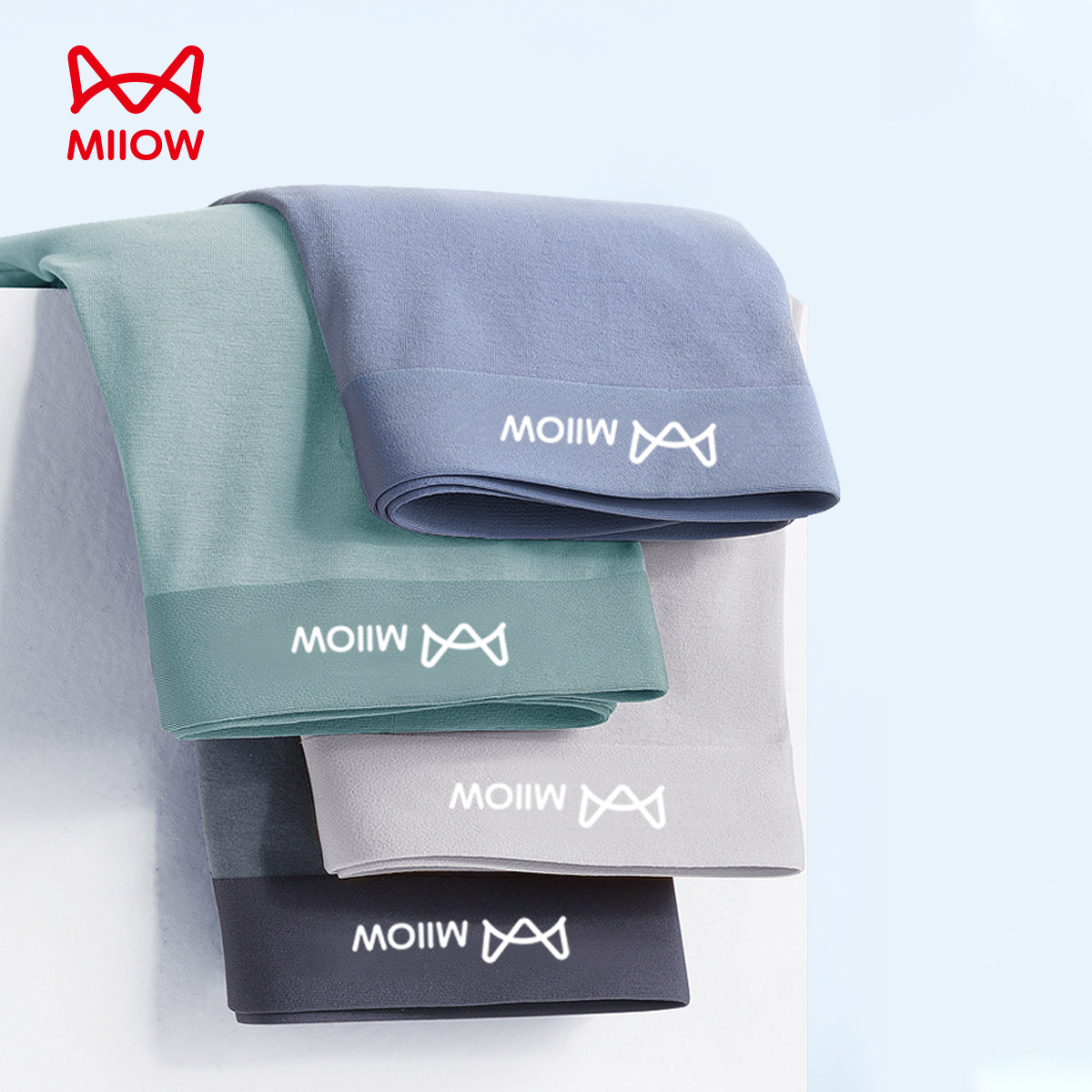 MiiOW/猫人男士内裤2026新款莫代尔无痕抑菌透气纯棉四角平角短裤,女士内衣/男士内衣/家居服,男平角内裤,淘宝优惠券,粉丝福利购,淘宝优惠卷