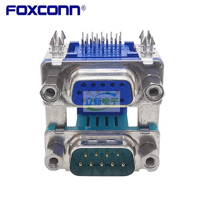 Foxconn/富士康 DM10197-H551-4F VGA 9PIN公+15PIN母接插件