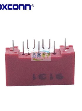 Foxconn/富士康 LE18077-554D-4H SATA3.0 红色连接器SATA7PIN