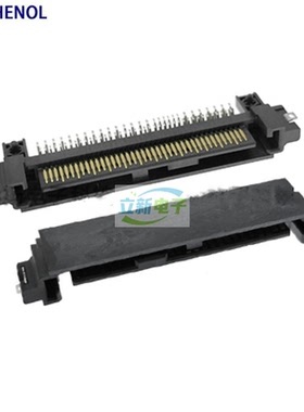 Amphenol安费诺PSAS4M2130021TR SFF-8639卧式90度贴片U3公头Gen4