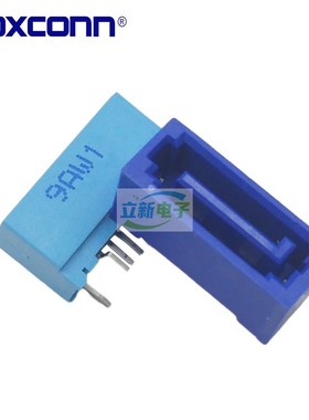 Foxconn/富士康LD1807F-S59GD 母座7PIN 52V SATS硬盘蓝色连接器
