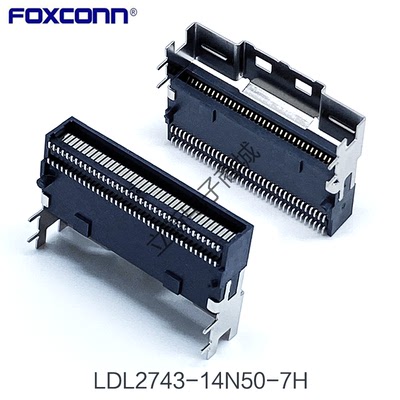 SFF-8654接口74PIN卧式8i光纤尾