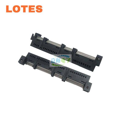 LOTES 连接器 高速 EDSFF GEN-Z 4C+夹板型母座168PIN 808004796