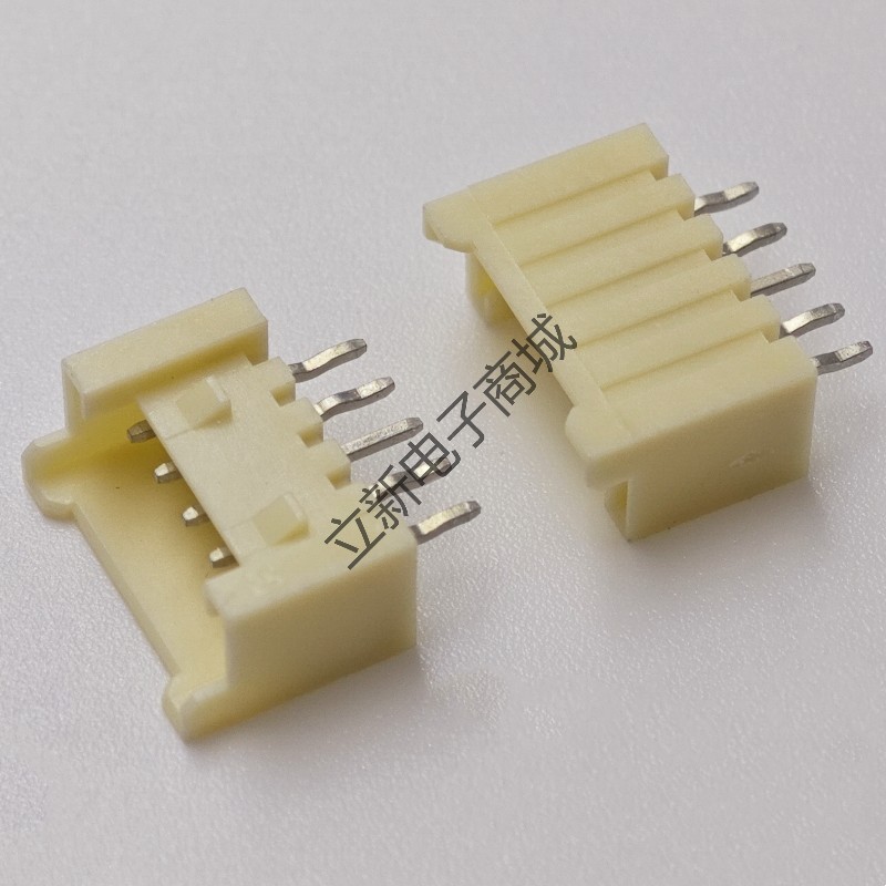HD5105E 线对板针座 插件 1×5P 直插 原装现货