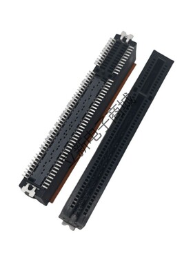 富士康 2EH5497-D29BB-8H PCIE 5.0 98pin 开口 贴片定位脚连接器
