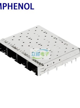 Amphenol安费诺 U77-A111X-X00 SFP 屏蔽罩 20Pin 原装正品连接器