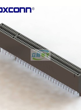 Foxconn/富士康 EH06001-DAW5-DF 白色接插件 PCI 120PIN 塑料柱
