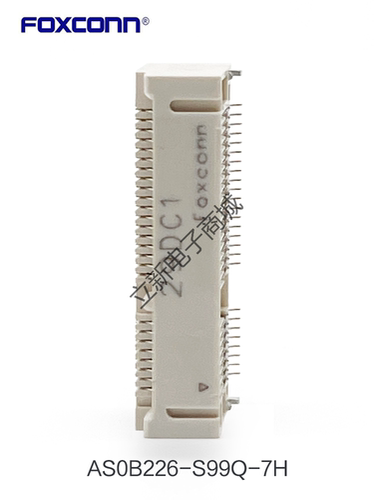 AS0B226-S99Q-7H MINI PCIE 52PIN插槽9.9H原装正品连接器富士康