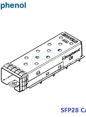 安费诺 Amphenol U77-3GA161L-2071  SFP28 CAGE 连接器