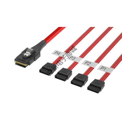 SFF8087转4SATA7PIN连接器