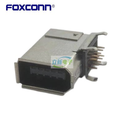 Foxconn/富士康UG31903-NS1-4F 连接器USB1394接口母座10PIN 侧插