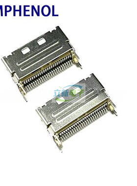 Amphenol安费诺 G98V15322HR MCIO 50Pin 立式 Mini Cool 95ohm