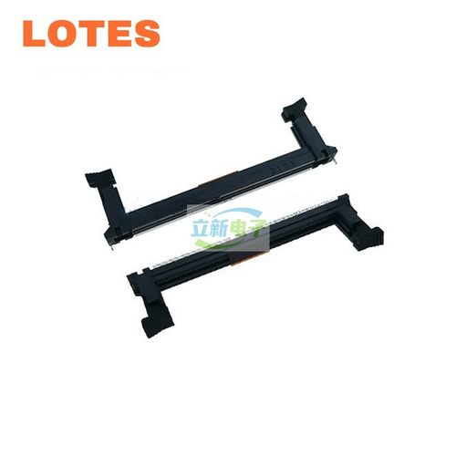 LOTES ADDR0214 直立式SODDR4 260PIN 直耳朵 四代笔记本内存插槽
