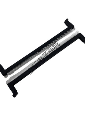 全新原装 富士康AH08843-49B2-4M DDR4 288PIN 内存插槽 黑体黑耳