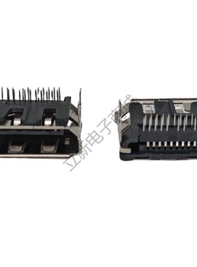 Diaplayport  高清接口连接器DP母座20P  DIP插座