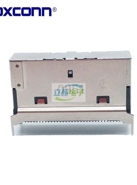 Foxconn LDL2743-24E21-9H SMD SFF-8654 74Pin立式贴片SAS连接器