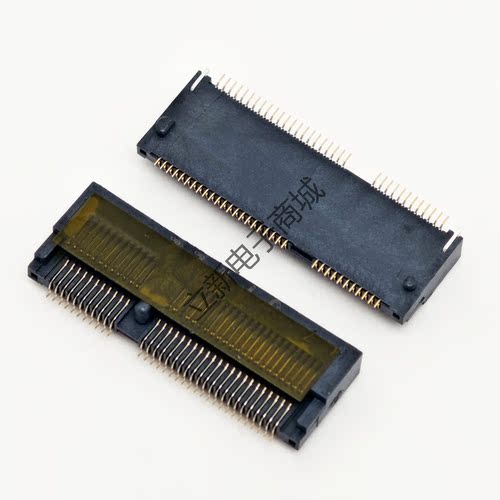 全新富士康AS0BC21-S30BE-7H NGFF插槽3.0H高E-key连接器 M.2插座
