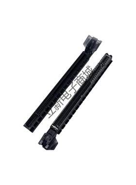 台式电脑PCI-E Gen4 X4 164PIN针插槽PCIE 64P显卡插槽PCIE4.0