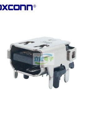 Foxconn/富士康 3VM11207-D730-7H Mini DP 19PIN 母座原厂接插件